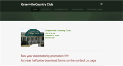 Desktop Screenshot of greenvillecc.net